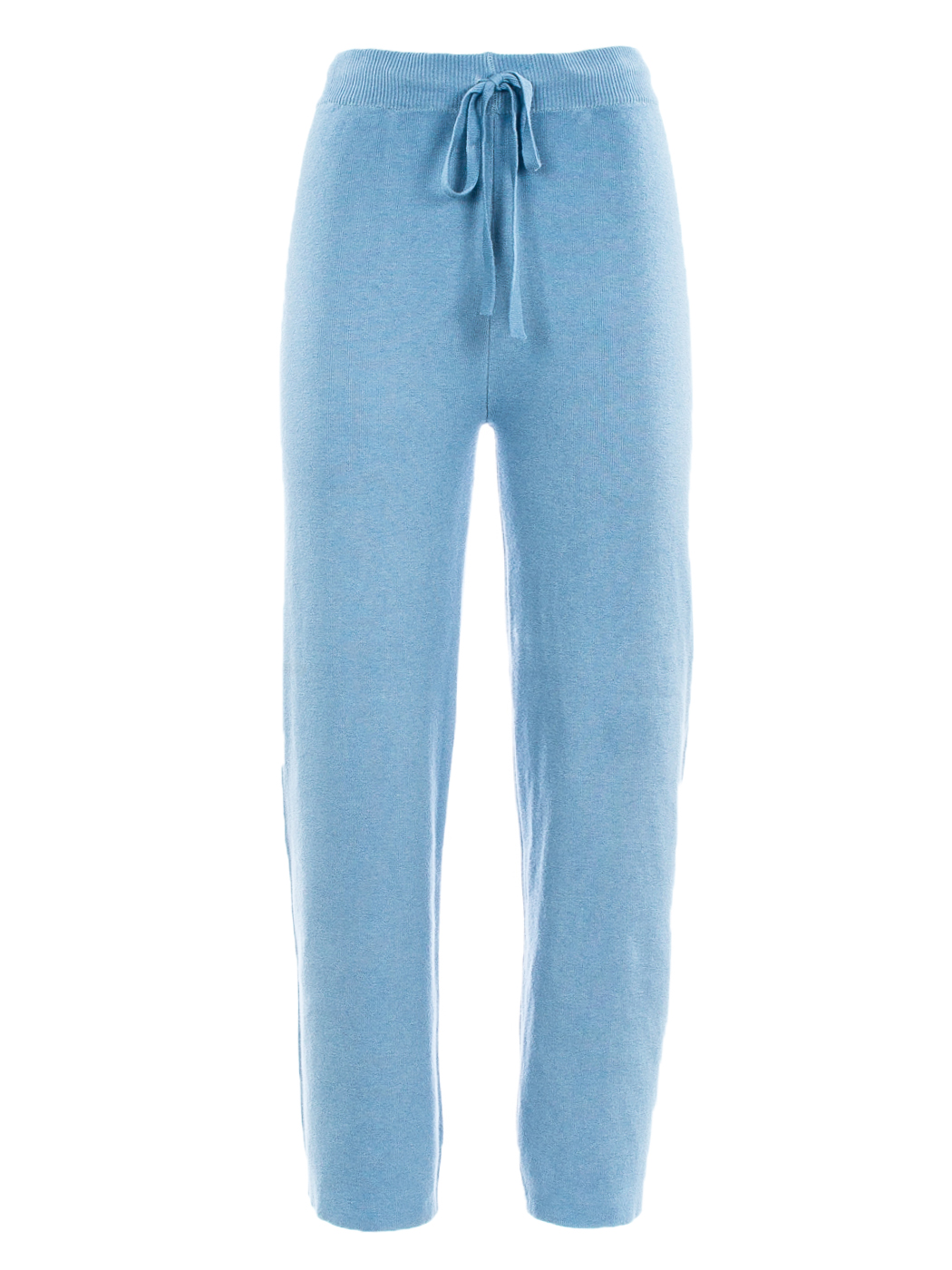PANTALONE IN MAGLIA CALATA, TG UNICA - LIGHT BLUE